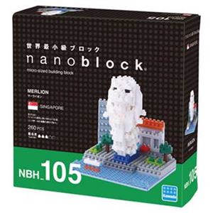 カワダ NBH_105 マーライオン nanoblock（ナノブロック） - 拡大画像