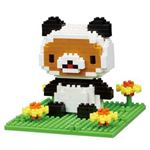 カワダ NBH_111 リラックマパンダでごろん nanoblock（ナノブロック）