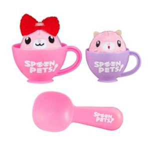 セガトイズ SPOON PETS スプーンペットおやこ ペアファッション キャンディ＆ピンク（ハムスター）