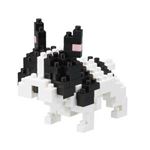 カワダ NBC_197 nanoblock フレンチブルドッグ パイド 【nanoブロック】