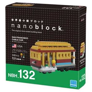 カワダ NBH_132 nanoblock サンフランシスコ・ケーブルカー 【nanoブロック】 商品画像