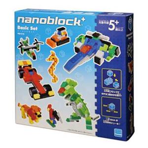 カワダ PBS-010 nanoblock+ ベーシックセット 【知育玩具】 商品写真1