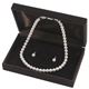 あこや真珠 ネックレス オーロラ花珠真珠セット パールネックレス ピアスセット 8.5－9.0mm珠 真珠科学研究所 鑑別書付き - 縮小画像3
