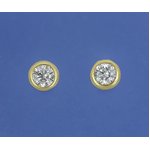 K18 ダイヤモンド計0.3ctUPピアス　フクリンタイプ