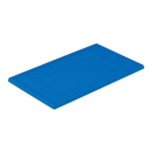 三甲(サンコー) 折りたたみコンテナボックス/オリコン用蓋 単品 【135B用】 ブルー(青) - 拡大画像