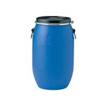 三甲（サンコー） 液体輸送用プラスチックドラム（プラドラム） PDO 75L-1 セット un有 ブルー