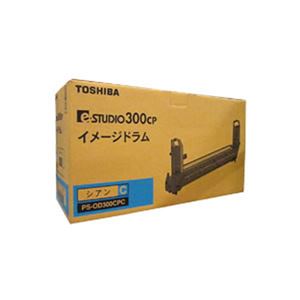 (業務用3セット) 【純正品】 TOSHIBA 東芝 インクカートリッジ/トナーカートリッジ 【PS-OD300CPC シアン】 商品画像