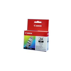 （まとめ）【純正品】Canon BCI-24 BK【×10セット】