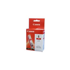 【 業務用 5セット 】【 純正品 】 Canon キヤノン BCI-6R RED ×5セット - 拡大画像