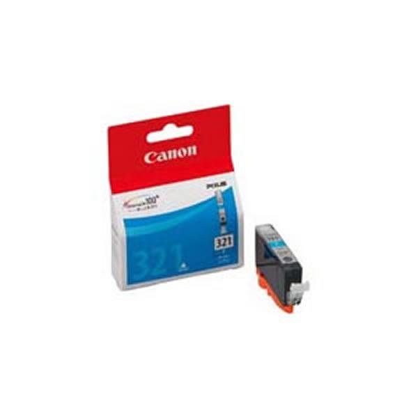 (業務用5セット)(純正品) Canon キャノン インクカートリッジ/トナーカートリッジ (BCI-321C C シアン) ×5セット b04