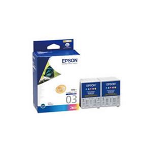 【 業務用 2セット 】【 純正品 】 EPSON エプソン IC5CL03W 5色カラー（2本入） ×2セット - 拡大画像