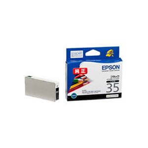 【 業務用 5セット 】【 純正品 】 EPSON エプソン ICBK 35 BK ブラック ×5セット - 拡大画像