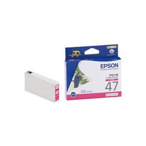 【 業務用 5セット 】【 純正品 】 EPSON エプソン ICM47 M マゼンタ ×5セット - 拡大画像