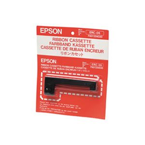 【 業務用 10セット 】【 純正品 】 EPSON エプソン ERC-05BK ブラック ×10セット - 拡大画像