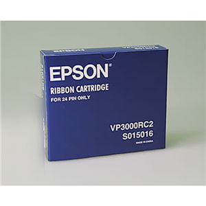 【 業務用 5セット 】【 純正品 】 EPSON エプソン VP3000RC2リボンカートリッジ BK ブラック ×5セット - 拡大画像