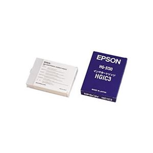 【 純正品 】 EPSON エプソン HGIC3 インクカートリッジ ブラック - 拡大画像