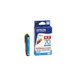 【純正品】 EPSON(エプソン) ICC70 インクカートリッジ シアン