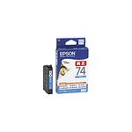 【純正品】 EPSON(エプソン) ICC74 インクカートリッジ 標準 シアン