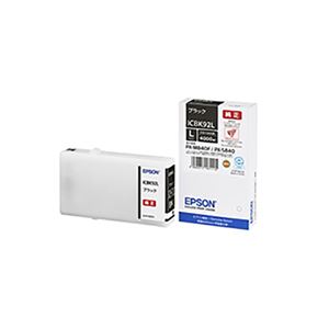 【訳あり・在庫処分】【 純正品 】 EPSON エプソン ICBK 92L ブラックインクカートリッジL