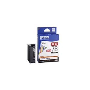 【純正品】 EPSON(エプソン) ICBK78 インクカートリッジ 大容量 BK