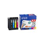 (業務用3セット) 【純正品】 EPSON エプソン インクカートリッジ/トナーカートリッジ 【IC4CL78 4色パック】