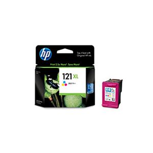 【 純正品 】 HP CC644HJ HP121XLプリントカートリッジ カラー - 拡大画像