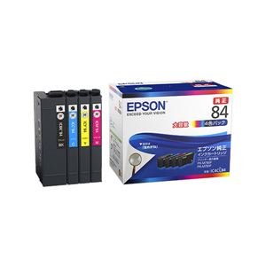 【純正品】EPSON エプソン インクパック【IC4CL84 大容量4色】