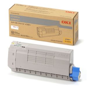 【純正品】 OKI TC-C4CY1 トナーカートリッジ イエロー