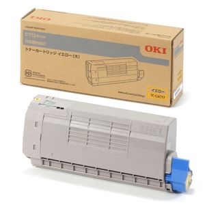 【純正品】 OKI TC-C4CY2 トナーカートリッジ イエロー 大