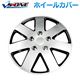 14インチホイールカバーT04 4枚 シルバーブラック 汎用品