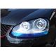 アイラインフィルム Volkswagen ゴルフ5 GTI A  vico ライトブルー - 縮小画像2