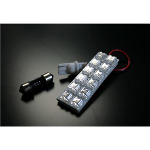 LEDルームランプ スズキ ワゴンR MC11S MC21S MC22S (12発) - 拡大画像
