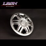 [LEON]12インチホイールカバー 4枚 汎用品 (ガンメタ)