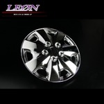 [LEON]14インチホイールカバー 4枚 汎用品 (クローム)