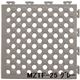 水廻りフロアー タフチェッカー MZTF-25 32枚セット 色 グレー サイズ 厚15mm×タテ250mm×ヨコ250mm/枚 32枚セット寸法(1000mm×2000mm) 【日本製】