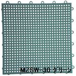 水廻りフロアー サワーチェッカー MZSW-30 60枚セット 色 グリーン サイズ 厚13mm×タテ300mm×ヨコ300mm／枚 60枚セット寸法（1800mm×3000mm）