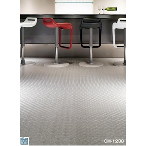 サンゲツ　店舗用クッションフロア　チェッカープレート　品番CM-1238　サイズ　200cm巾×4m