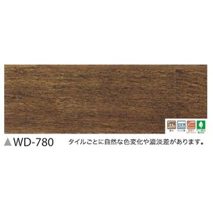 フローリング調　ウッドタイル　サンゲツ　ビンテージチェリー　24枚セット　WD-780 商品画像