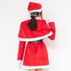 【クリスマスコスプレ 衣装】P×P レディースサンタクロース サンタコスプレ女性用 ワンピース＆肩がけ - 縮小画像4