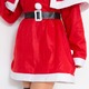 【クリスマスコスプレ 衣装】P×P レディースサンタクロース サンタコスプレ女性用 ワンピース＆肩がけ - 縮小画像5