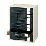 (まとめ買い）プラス レターケース A4横 LC-210H エルグレー 【×2セット】