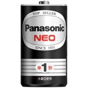 Panasonic（パナソニック） マンガン乾電池 ネオ黒 単1 R20PNB 20個