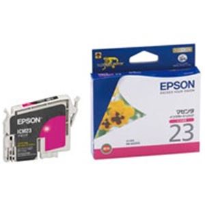 EPSON（エプソン） インクカートリッジ ICM23 マゼンタ