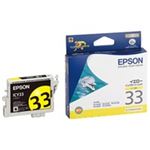 EPSON（エプソン） インクカートリッジ ICY33 イエロー