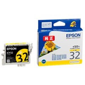 EPSON（エプソン） IJカートリッジ ICY32 イエロー