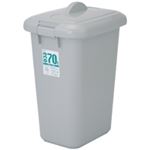 (まとめ買い）セキスイ エコポリペール 角型 70L 本体のみ（フタ別売） PEK70H 【×5セット】