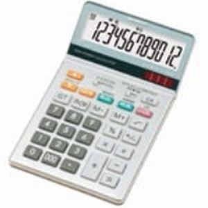 (業務用10セット) シャープ 中型卓上電卓 12桁 EL-N862-X 商品画像