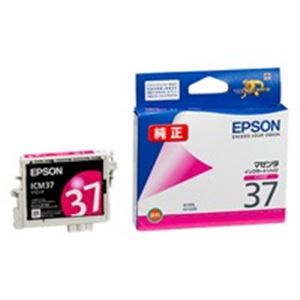 EPSON（エプソン） IJカートリッジ ICM37 マゼンタ