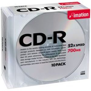 イメーション CD-R ＜700MB＞ CDR80BSBX100P 100枚