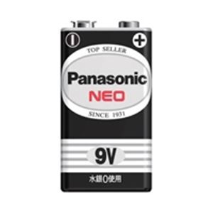 Panasonic（パナソニック） マンガン乾電池 ネオ黒 9V 6F22NB／1S 10個